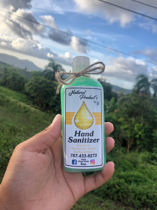 HANDMADE HAND SANITIZER (4OZ/2OZ)